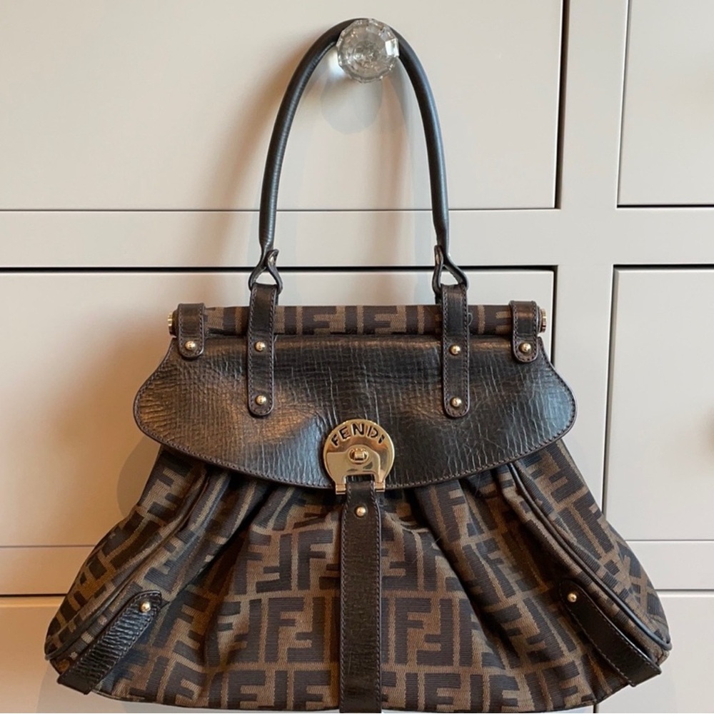 Fendi Brown and Black Women's Bag